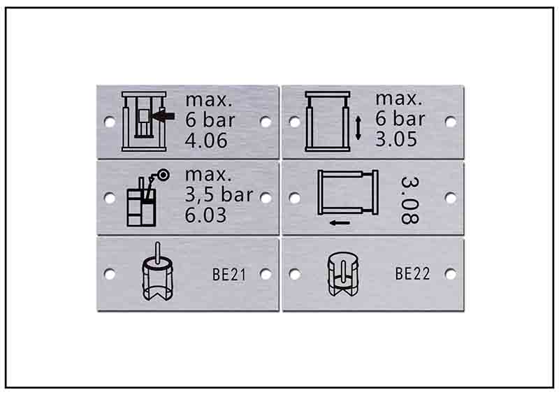 電柜電箱銘牌標(biāo)牌